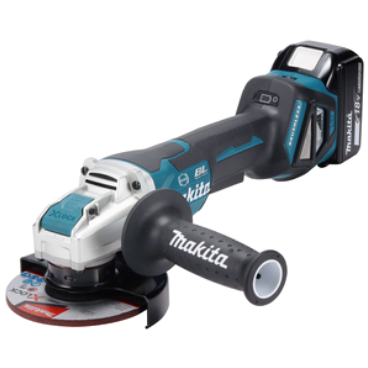 Makita Akku-Winkelschleifer und Akku-Geradschleifer LXT 18V