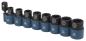 Preview: IMPACT BLACK Schlagnuss-Set 9-tlg. 1/2"