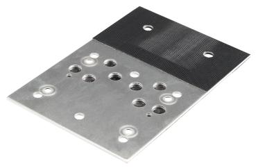 Grundplatte Klett rechteckig