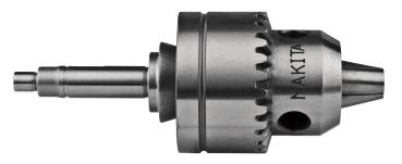 Zahnkranzbohrfutter 10mm mit Schaft