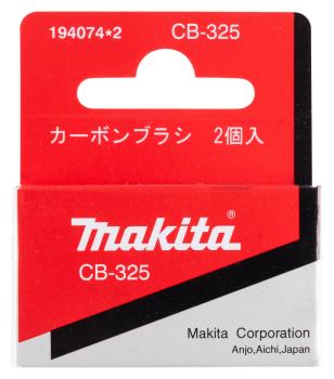 Makita 194074-2 Kohlebürste CB-325 0088381195355