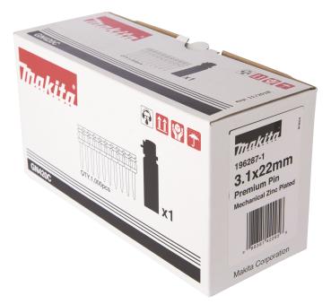 Makita 196287-1 Betonnagel 3,1x22mm HC6