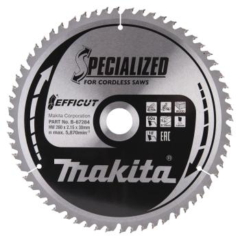 Sägeblatt 260x2,15x30, 60Z EFFICUT
