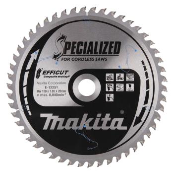 Sägeblatt 190x1,85x20, 50Z EFFICUT