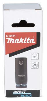 Makita E-16514 Schlagnuss SW22 Impact Black