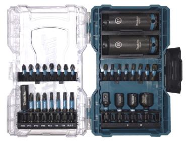 Bit-Schlagnuss-Set 30-tlg. Impact Black