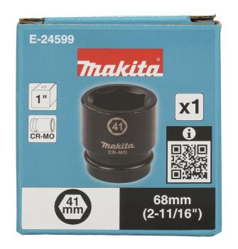 Makita E-24599 Schlagnuss 1" SW41 68mm