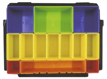 Boxeinsatz farbige Boxen
