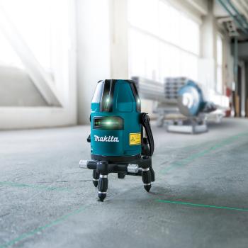 Makita SK40GDZ Akku-Multilinienlaser 12V grüner Laser 10m Kreuzlinienlaser