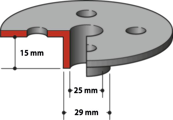 Kopierhülse 29,0mm