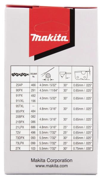 Makita 191H08-4 Sägekette 91PX 25cm