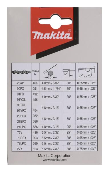 Makita 191H13-1 Sägekette 91PX 45cm