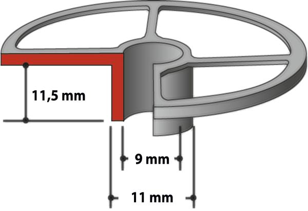 Kopierhülse 11,0mm