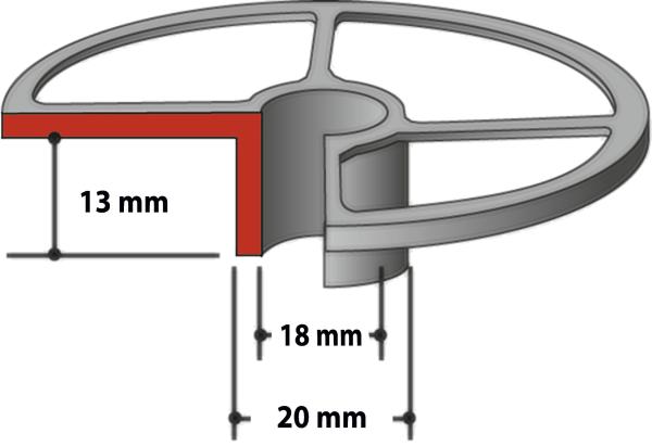 Kopierhülse 20,0mm