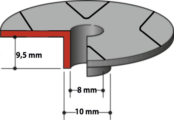 Kopierhülse 10,0mm