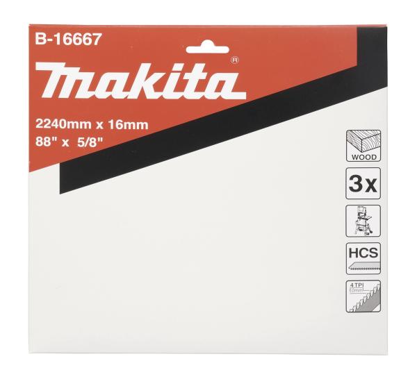 Makita B-16667 Bandsägeblatt 4Z " Quersch.