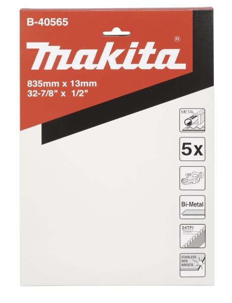 Makita B-40565 Bandsägeblatt 24Z" BIM 5Stk