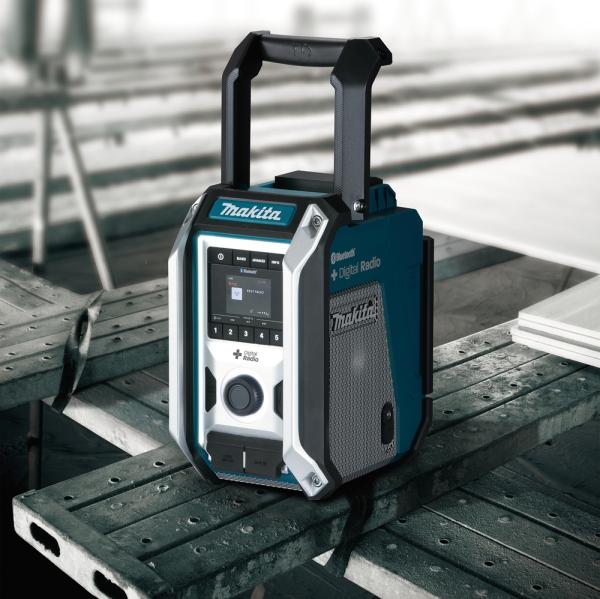 Makita DMR115 Akku-Baustellenradio 12V bis 18V inkl. Netzteil Detail