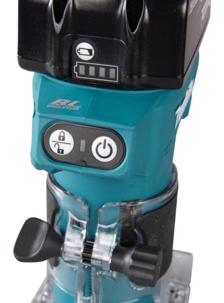 Makita DRT52Z Akku-Kantenfräse Akku-Oberfräse 18V Modul