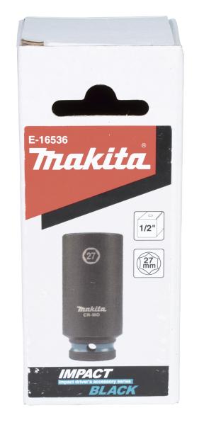 Makita E-16536 Schlagnuss SW27 Impact Black
