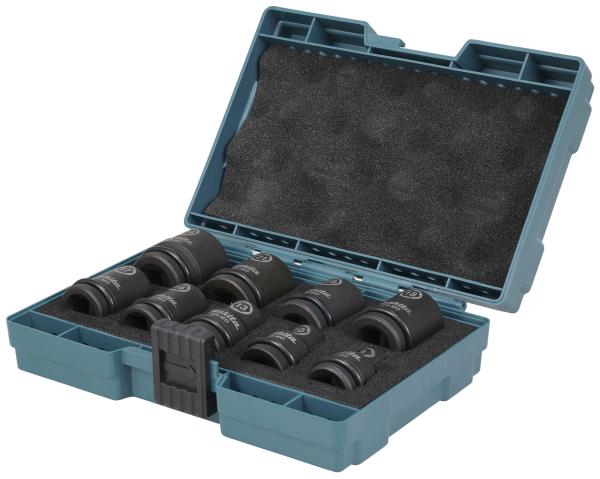 IMPACT BLACK Schlagnuss-Set 9-tlg. 1/2"