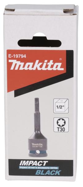 Makita E-19794 Impact Black T-Schlagnuss 1/2" T30
