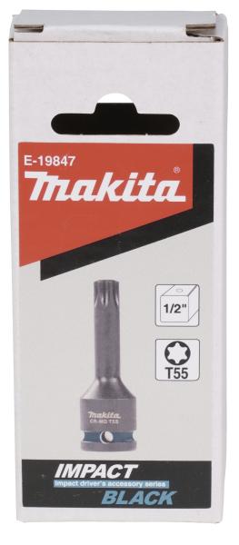 Makita E-19847 Impact Black T-Schlagnuss 1/2" T55