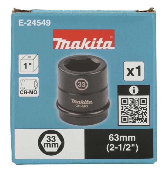 Makita E-24549 Schlagnuss 1" SW33 63mm