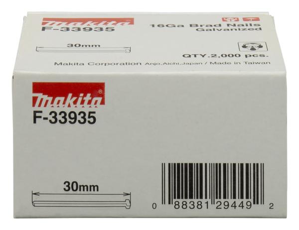 Makita F-33935 Stauchkopfnägel 30mm 16Ga