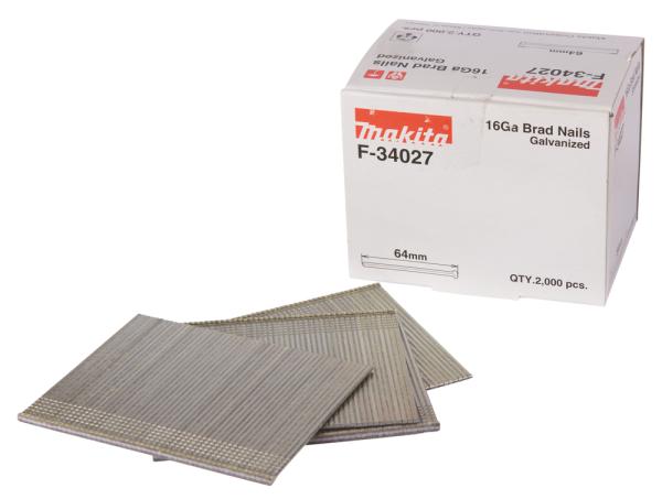 Makita F-34027 Stauchkopfnägel 64mm 16GA für DBN600 - GF600