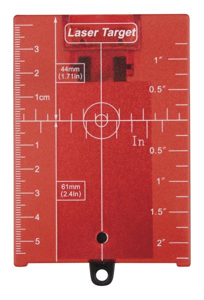 Markierungsplatte rot