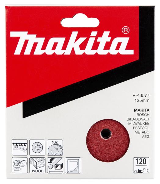 Schleifscheibe P120 125mm Klett
