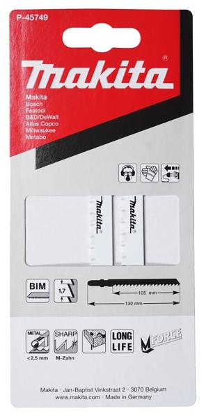 Makita P-45749 Stichsägeblatt M-FORCE STL007 bi