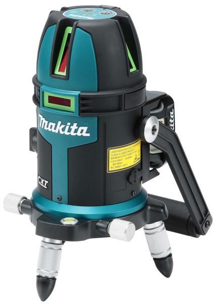 Makita SK312GDZ Akku-Multilinienlaser 12V grün Kreuzlinienlaser 10m